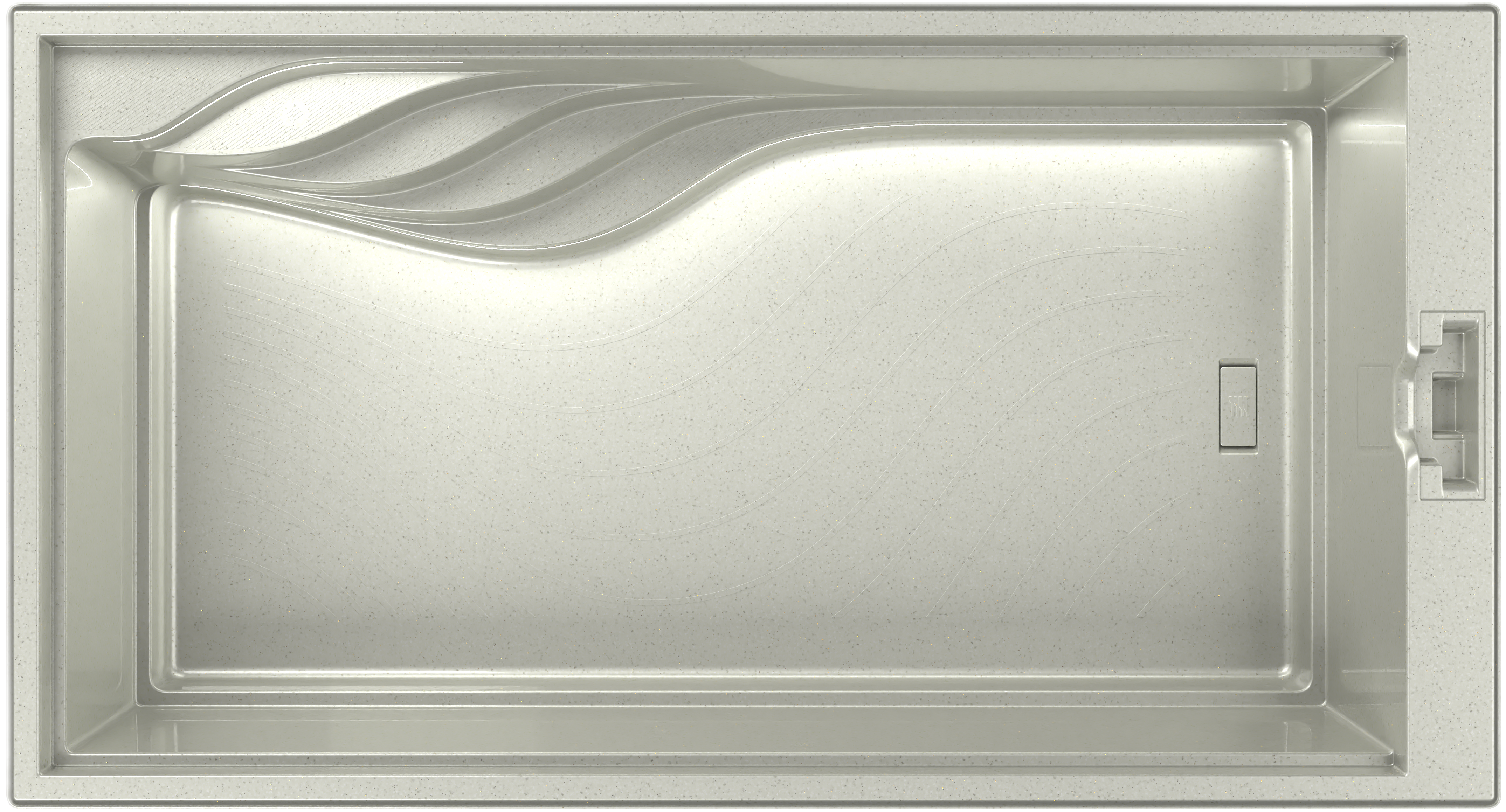 SINGLE 64 Antique Alabaster-